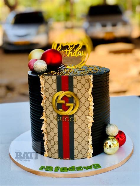 cake gucci|Gucci cake for men.